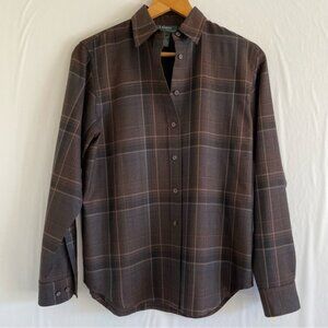 Vintage Ralph Lauren Brown Plaid Wool Set Size S